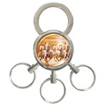 Seven Horses, Sun 3-Ring Key Chain