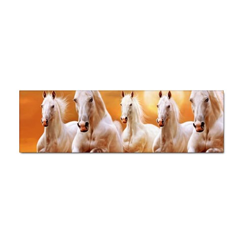 Seven Horses, Sun Sticker Bumper (10 pack) from ArtsNow.com Front