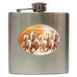 Seven Horses, Sun Hip Flask (6 oz)