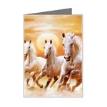 Seven Horses, Sun Mini Greeting Card