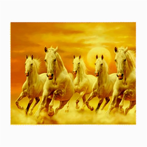 Seven Horses, Sun Small Glasses Cloth from ArtsNow.com Front