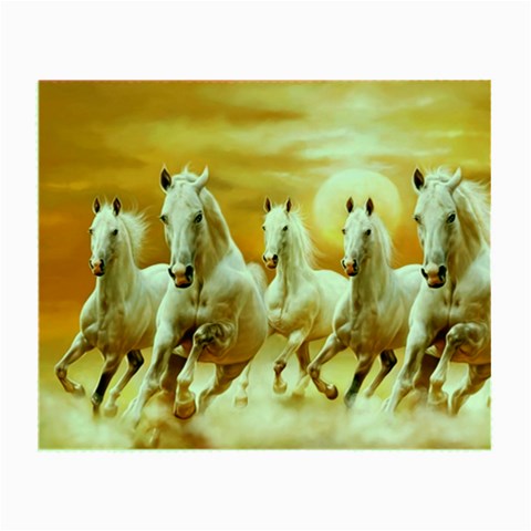 Seven Horses, Sun Small Glasses Cloth from ArtsNow.com Front