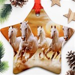 Seven Horses, Sun Star Ornament (Two Sides)