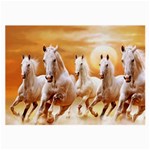 Seven Horses, Sun Large Glasses Cloth