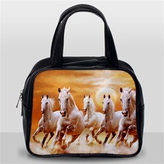 Seven Horses, Sun Classic Handbag (Two Sides) from ArtsNow.com Back