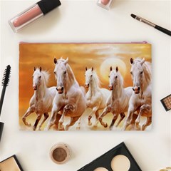 Seven Horses, Sun Cosmetic Bag (Large) from ArtsNow.com Back