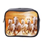 Seven Horses, Sun Mini Toiletries Bag (Two Sides)