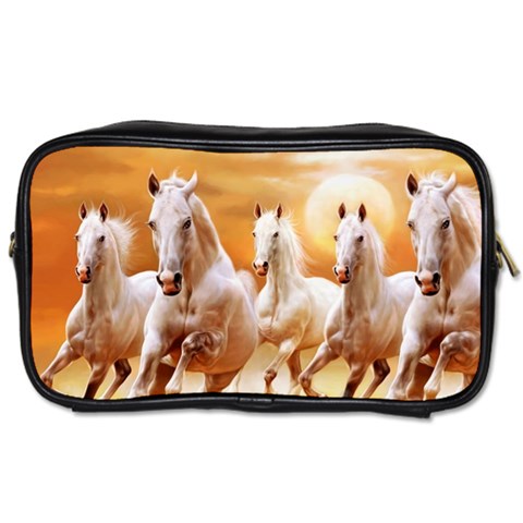 Seven Horses, Sun Toiletries Bag (Two Sides) from ArtsNow.com Front