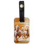 Seven Horses, Sun Luggage Tag (one side)