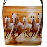 Seven Horses, Sun Flap Closure Messenger Bag (S)