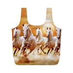 Seven Horses, Sun Full Print Recycle Bag (M)