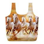 Seven Horses, Sun Full Print Recycle Bag (L)