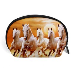 Seven Horses, Sun Accessory Pouch (Large) from ArtsNow.com Front