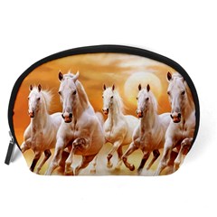 Seven Horses, Sun Accessory Pouch (Large) from ArtsNow.com Back