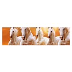 Seven Horses, Sun Oblong Satin Scarf (16  x 60 )