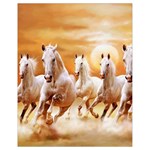 Seven Horses, Sun Drawstring Bag (Small)