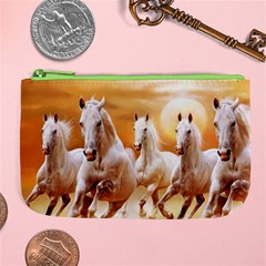 Seven Horses, Sun Large Coin Purse from ArtsNow.com Front