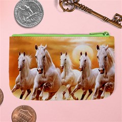 Seven Horses, Sun Large Coin Purse from ArtsNow.com Back