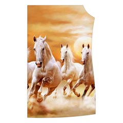 Seven Horses, Sun Women s Button Up Vest from ArtsNow.com Front Left