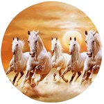 Seven Horses, Sun Wooden Bottle Opener (Round)