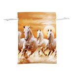 Seven Horses, Sun Lightweight Drawstring Pouch (S)