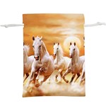 Seven Horses, Sun Lightweight Drawstring Pouch (XL)