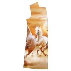 Seven Horses, Sun Kids  Long Sleeve Velvet Lounge Robe from ArtsNow.com Front Right