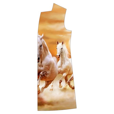 Seven Horses, Sun Kids  Long Sleeve Velvet Lounge Robe from ArtsNow.com Front Left