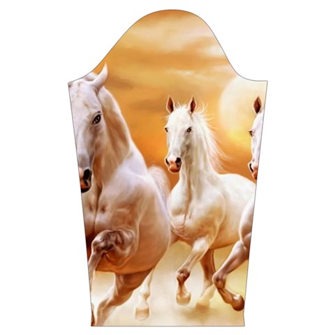 Seven Horses, Sun Kids  Long Sleeve Velvet Lounge Robe from ArtsNow.com Sleeve Right