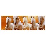 Seven Horses, Sun Banner and Sign 6  x 2 