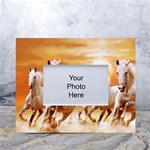 Seven Horses, Sun White Tabletop Photo Frame 4 x6 