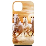 Seven Horses, Sun iPhone 14 Plus Black UV Print Case