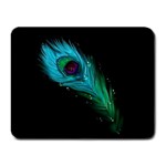 Shree Krishna, Feather, Lord, Rainbows Small Mousepad