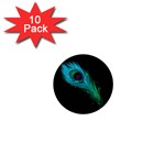 Shree Krishna, Feather, Lord, Rainbows 1  Mini Buttons (10 pack) 