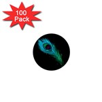 Shree Krishna, Feather, Lord, Rainbows 1  Mini Buttons (100 pack) 