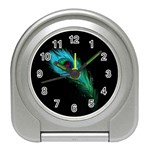 Shree Krishna, Feather, Lord, Rainbows Travel Alarm Clock