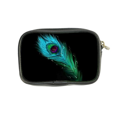 Shree Krishna, Feather, Lord, Rainbows Coin Purse from ArtsNow.com Back