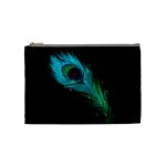 Shree Krishna, Feather, Lord, Rainbows Cosmetic Bag (Medium)