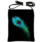 Shree Krishna, Feather, Lord, Rainbows Shoulder Sling Bag