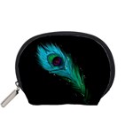 Shree Krishna, Feather, Lord, Rainbows Accessory Pouch (Small)