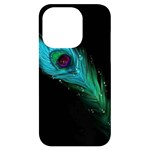 Shree Krishna, Feather, Lord, Rainbows iPhone 14 Pro Black UV Print Case