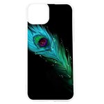 Shree Krishna, Feather, Lord, Rainbows iPhone 15 TPU UV Print Case