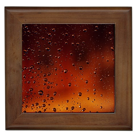 Water Drops, Lui, Amazing Framed Tile from ArtsNow.com Front