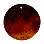 Water Drops, Lui, Amazing Ornament (Round)