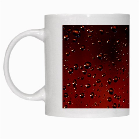 Water Drops, Lui, Amazing White Mug from ArtsNow.com Left