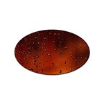 Water Drops, Lui, Amazing Sticker (Oval)