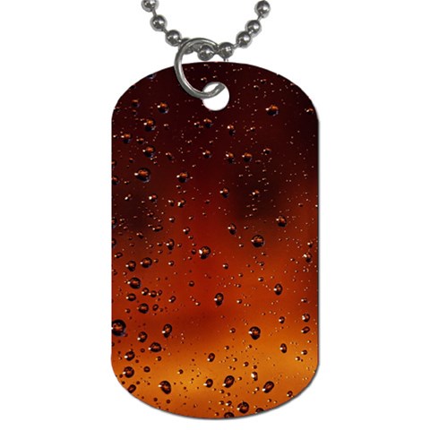 Water Drops, Lui, Amazing Dog Tag (One Side) from ArtsNow.com Front