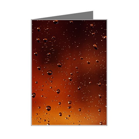 Water Drops, Lui, Amazing Mini Greeting Card from ArtsNow.com Left