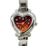 Water Drops, Lui, Amazing Heart Italian Charm Watch