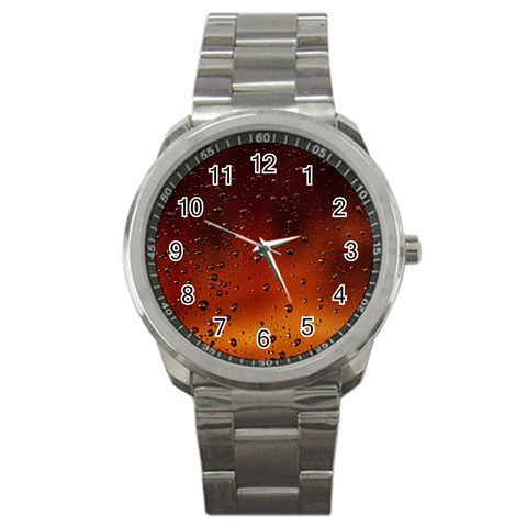 Water Drops, Lui, Amazing Sport Metal Watch from ArtsNow.com Front